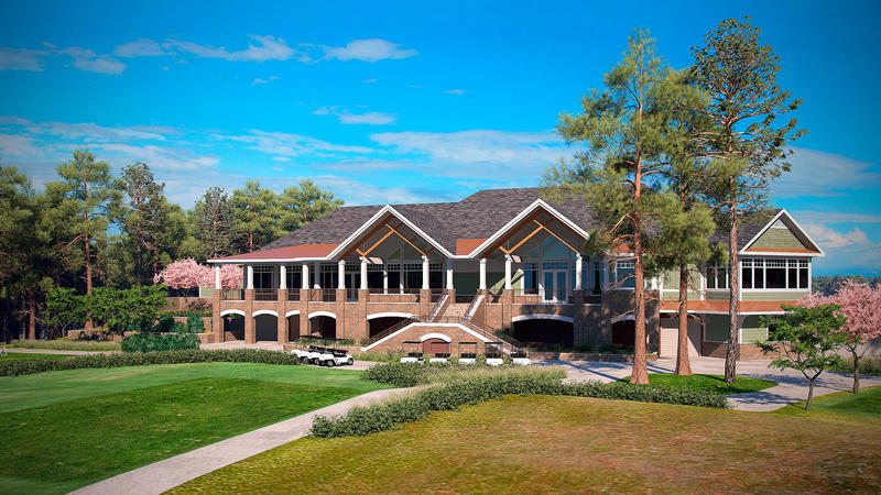 Golf Clubhouse Rear Exterior Rendering (004)-web